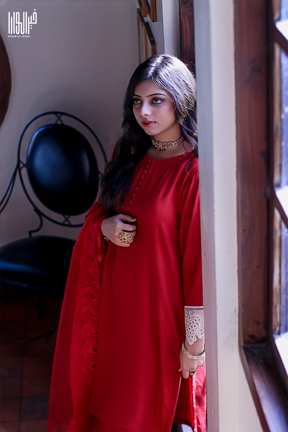 Atish unstitched | Silk Karandi